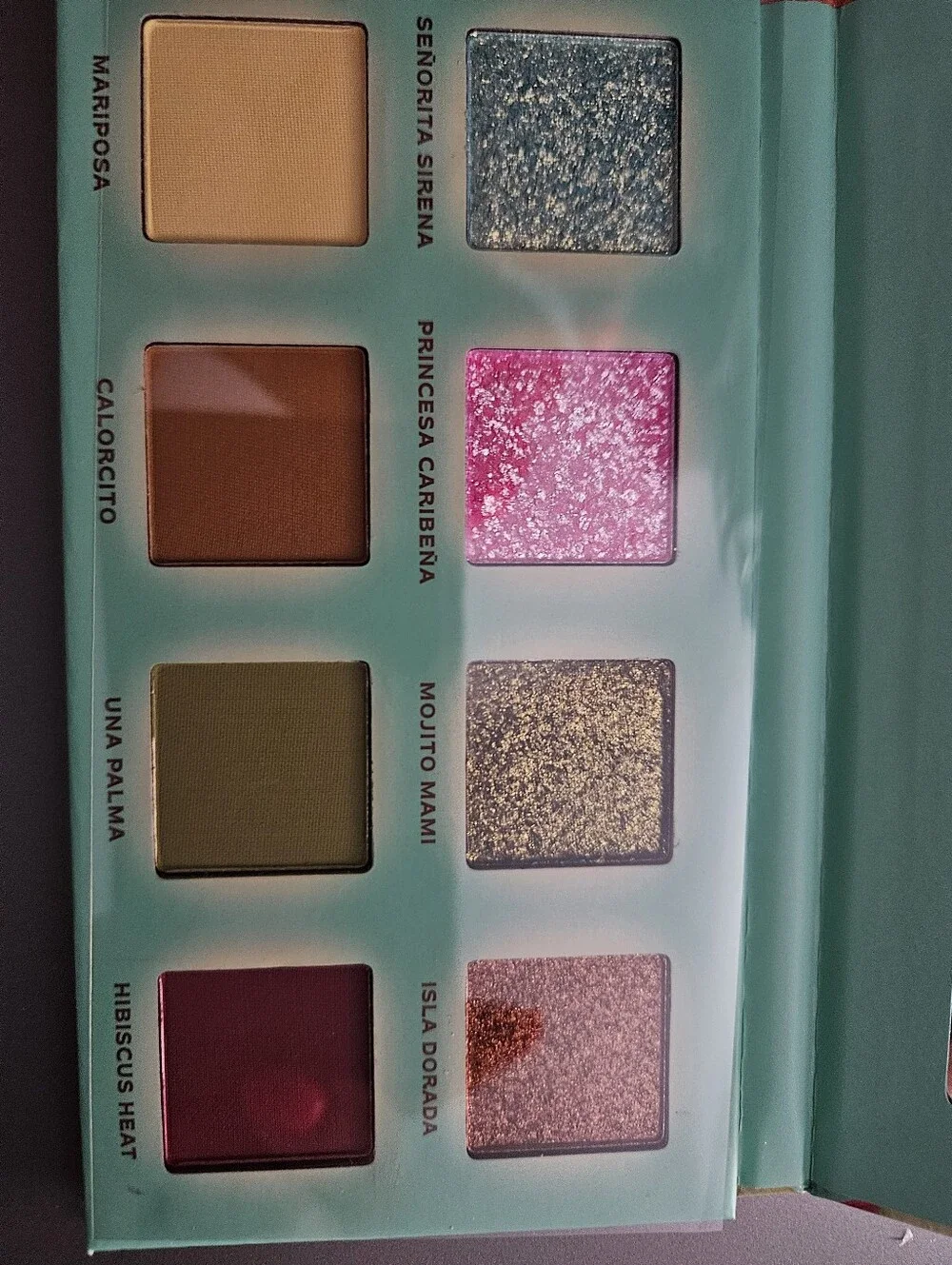 Alamar Cosmetics Princesa Del Caribe Pressed Pigment Palette